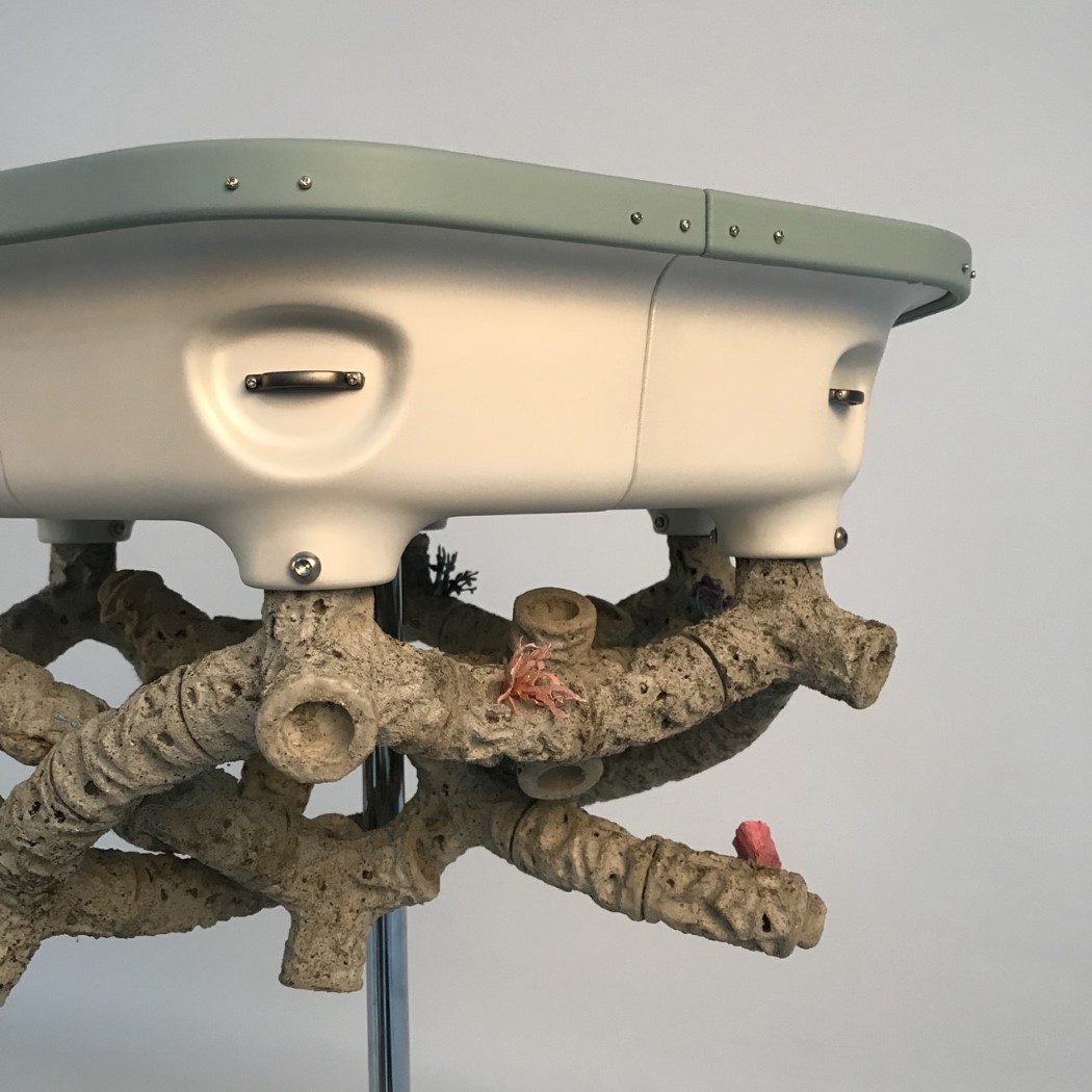 Rendering，Modular Island，public space ，