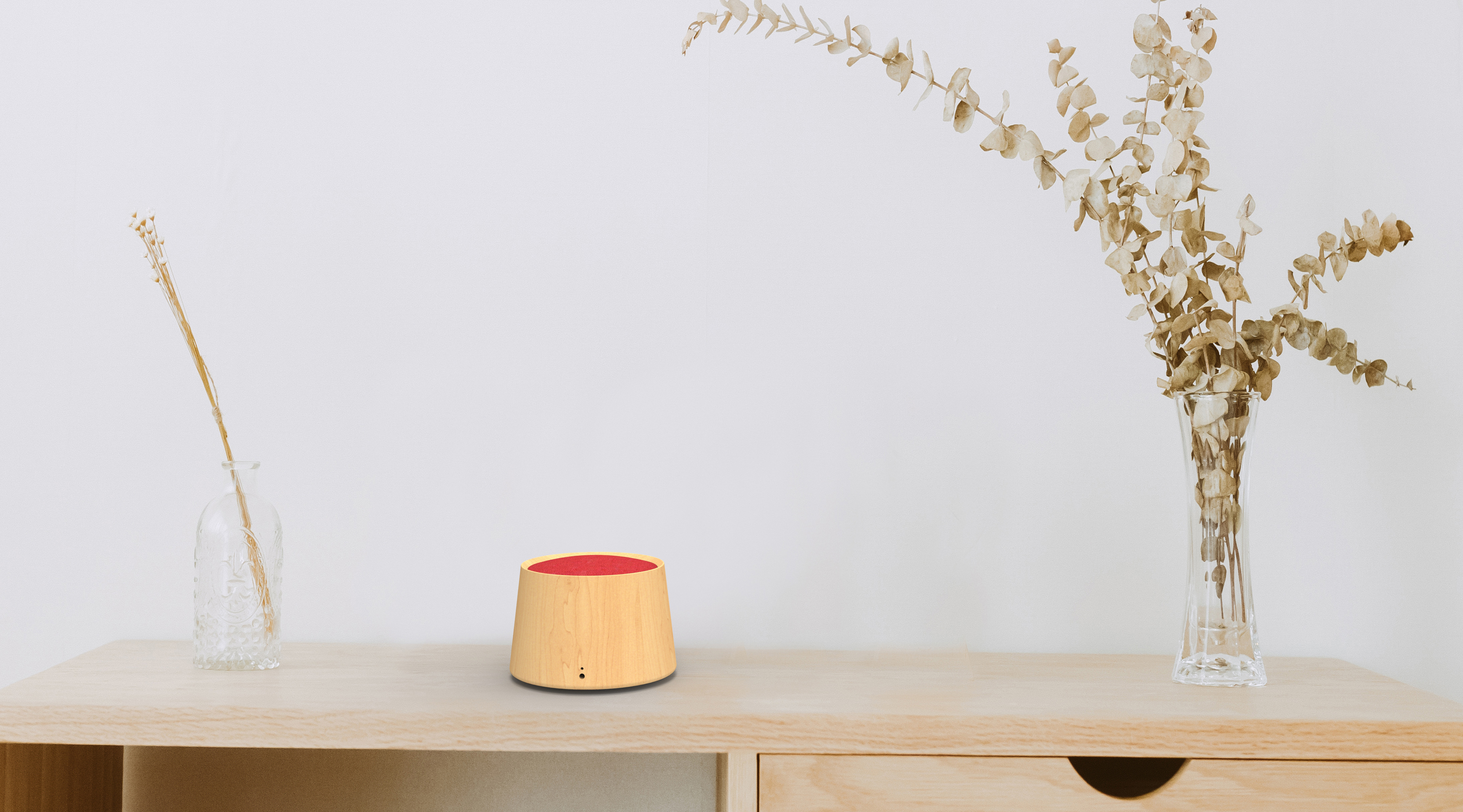 Wooden small speaker，Creative Sound，Simple sound，Portable small sound，Log sound，Creative design，Small sound，