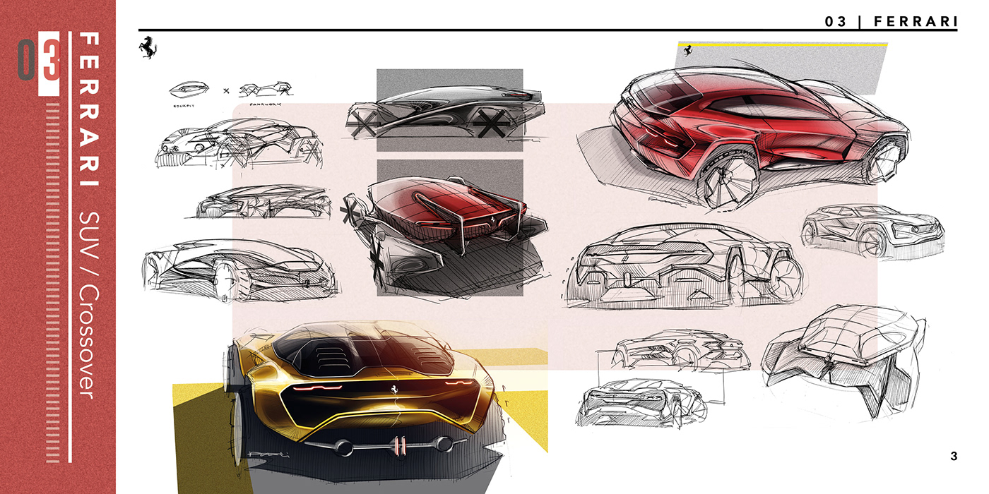 automobile，sketch，Sketch，