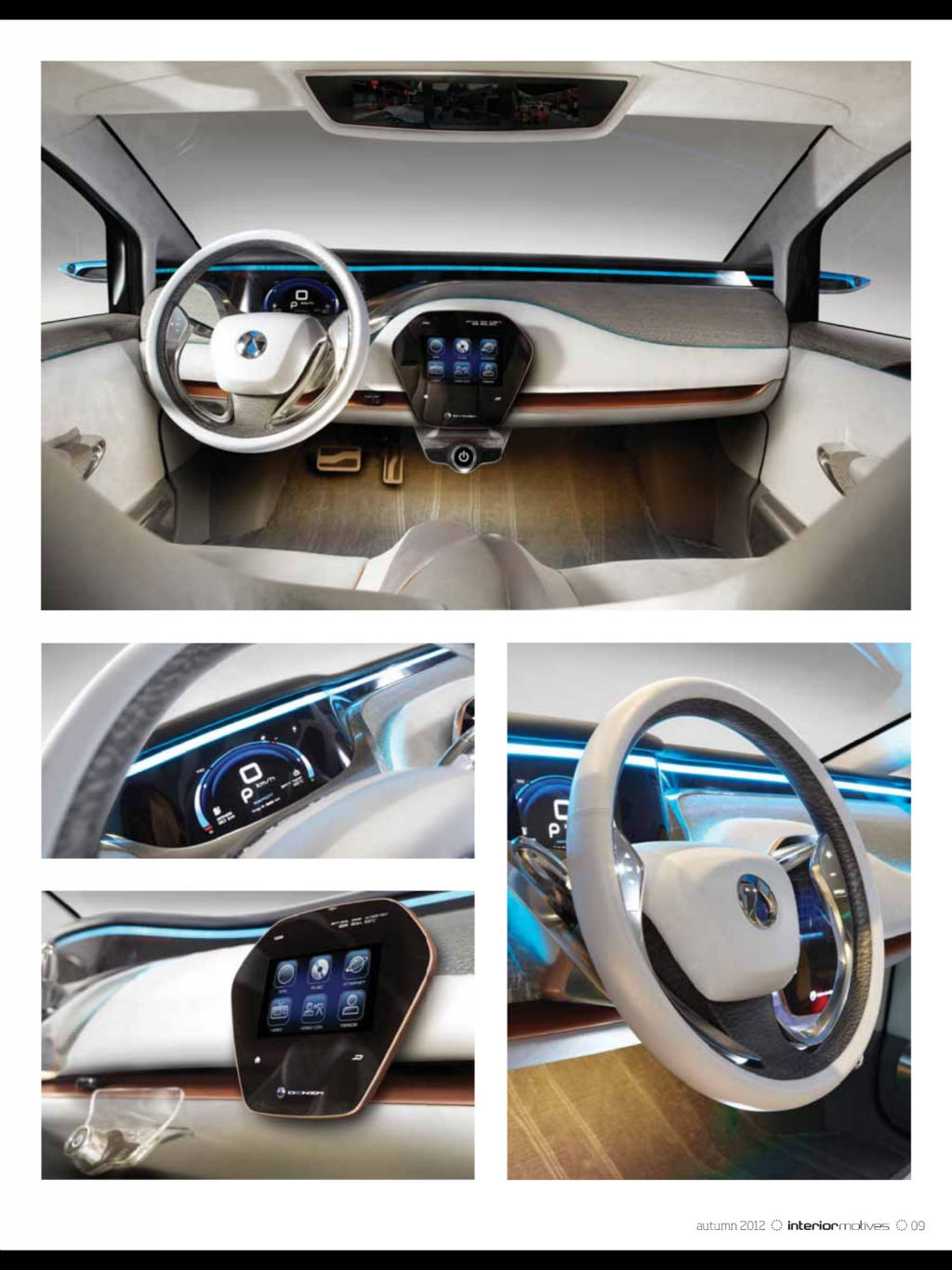 two thousand and twelve，magazine，Automotive interior，