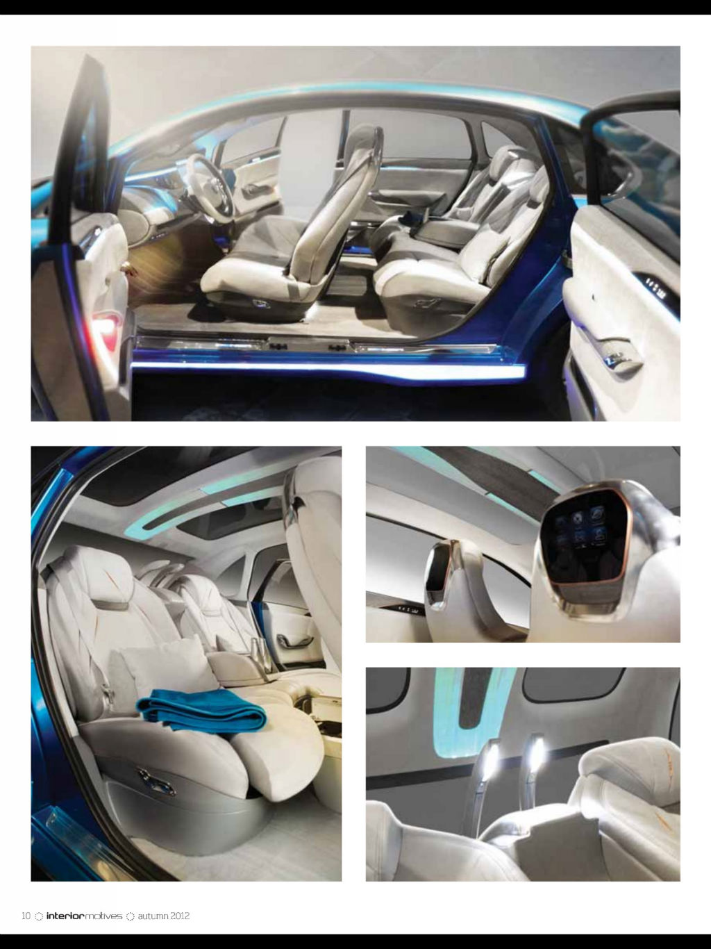 two thousand and twelve，magazine，Automotive interior，