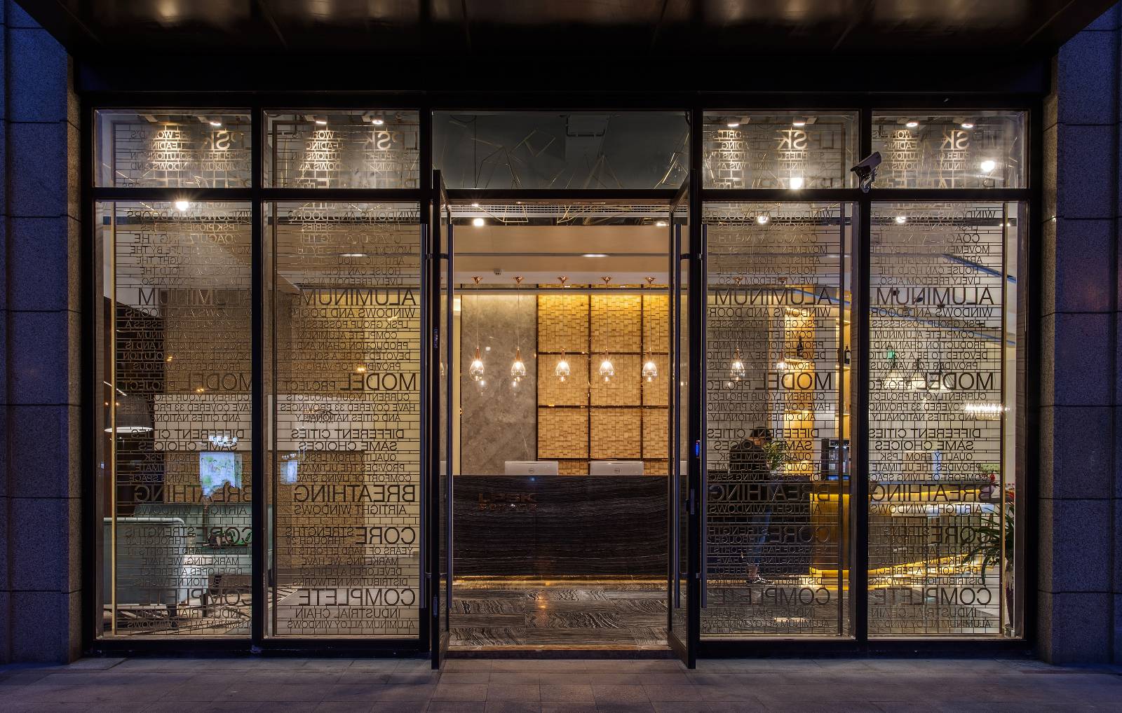 space，Door and window exhibition hall，