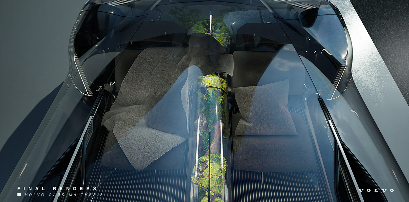 Sports car，Volvo，cgi，sketch，Volvo Haven，