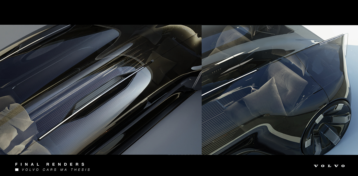 Sports car，Volvo，cgi，sketch，Volvo Haven，