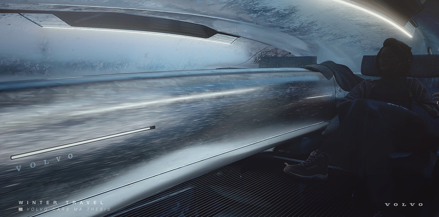 Sports car，Volvo，cgi，sketch，Volvo Haven，