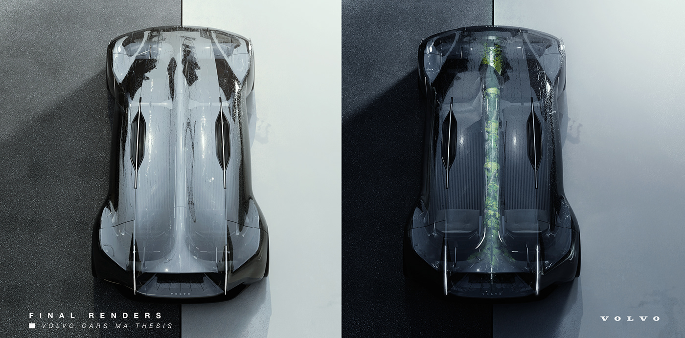 Sports car，Volvo，cgi，sketch，Volvo Haven，