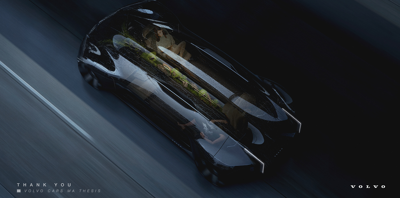 Sports car，Volvo，cgi，sketch，Volvo Haven，