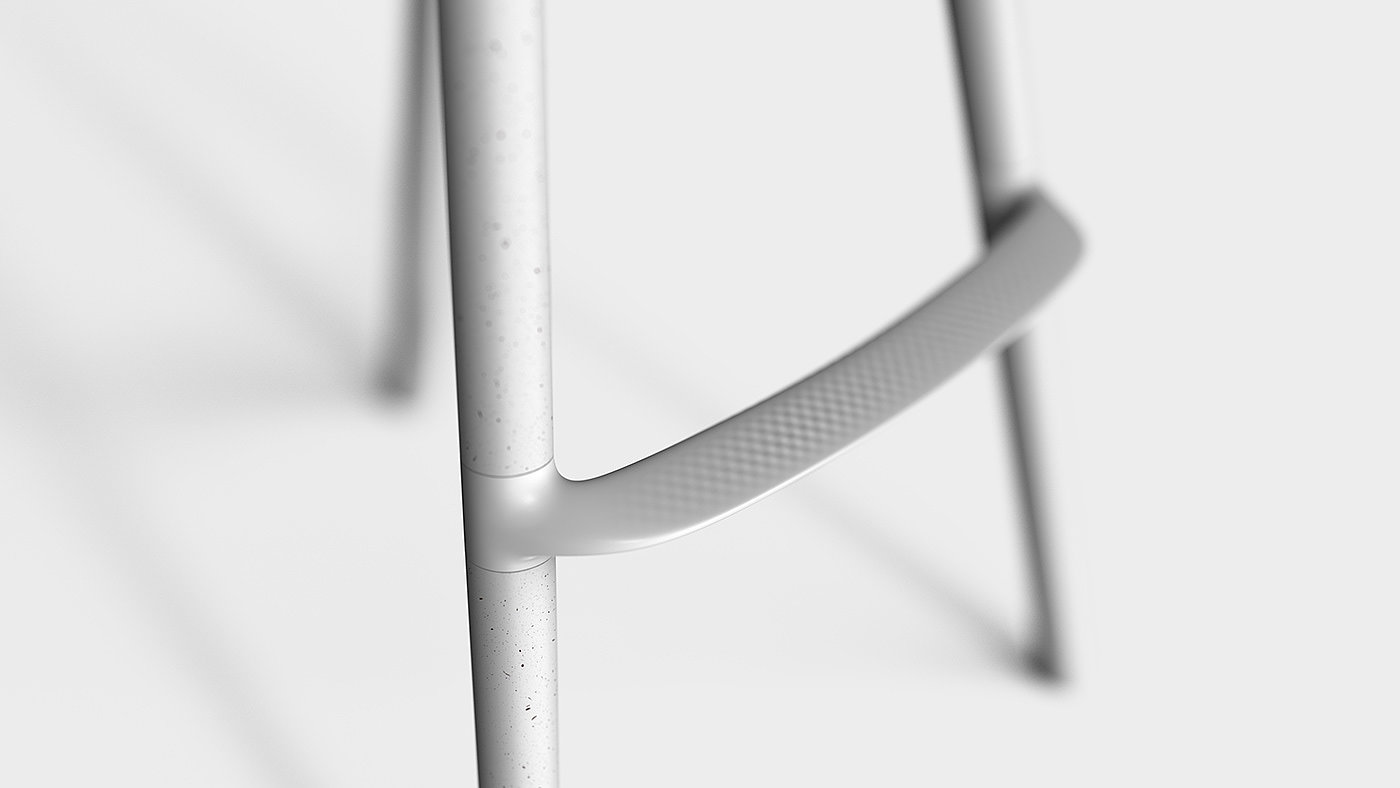 chair，Recycled plastics，Simplicity，