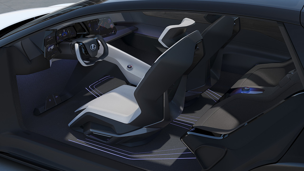 automobile，Electric，concept，LEXUS，