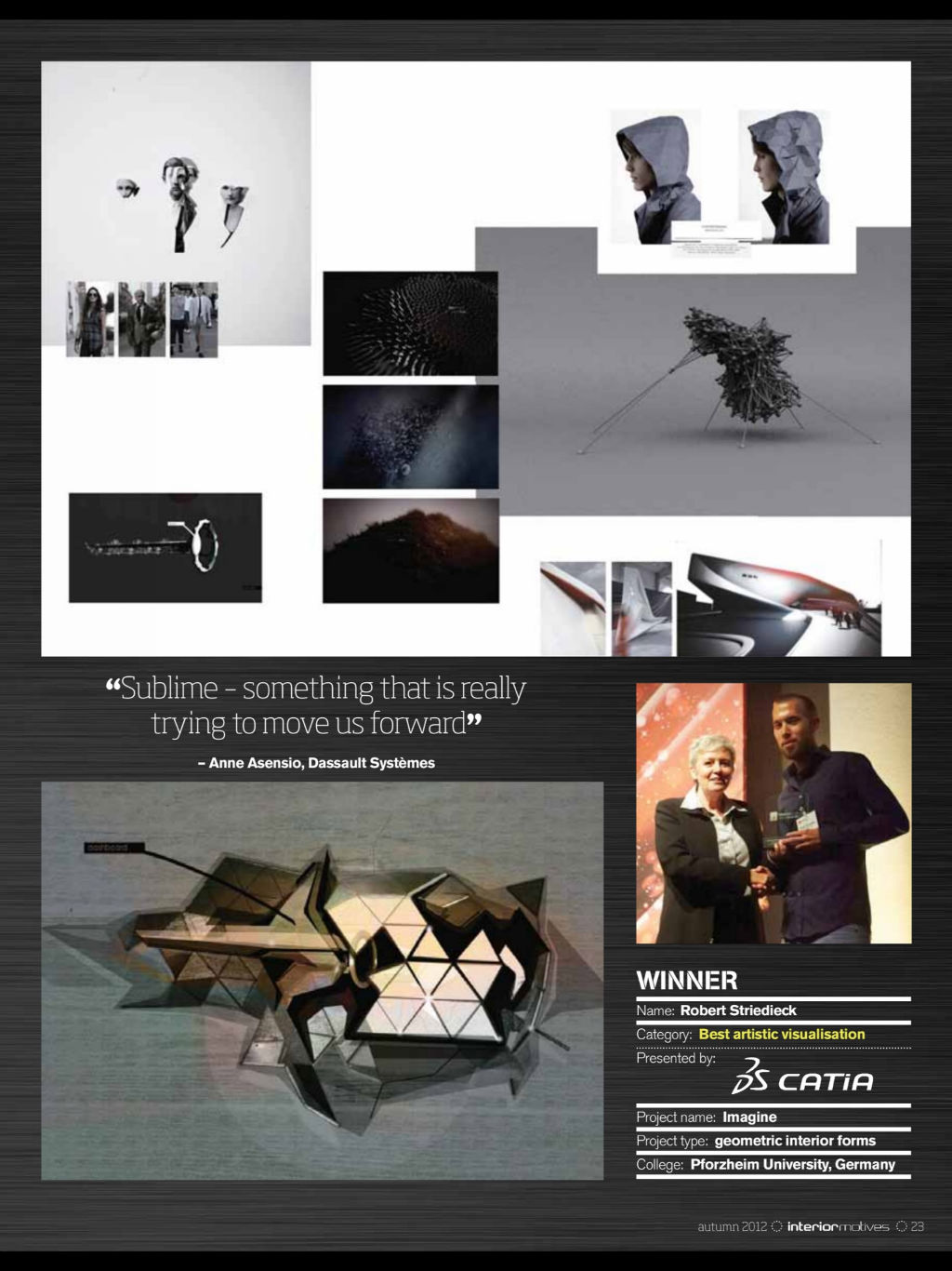 two thousand and twelve，magazine，Automotive interior，