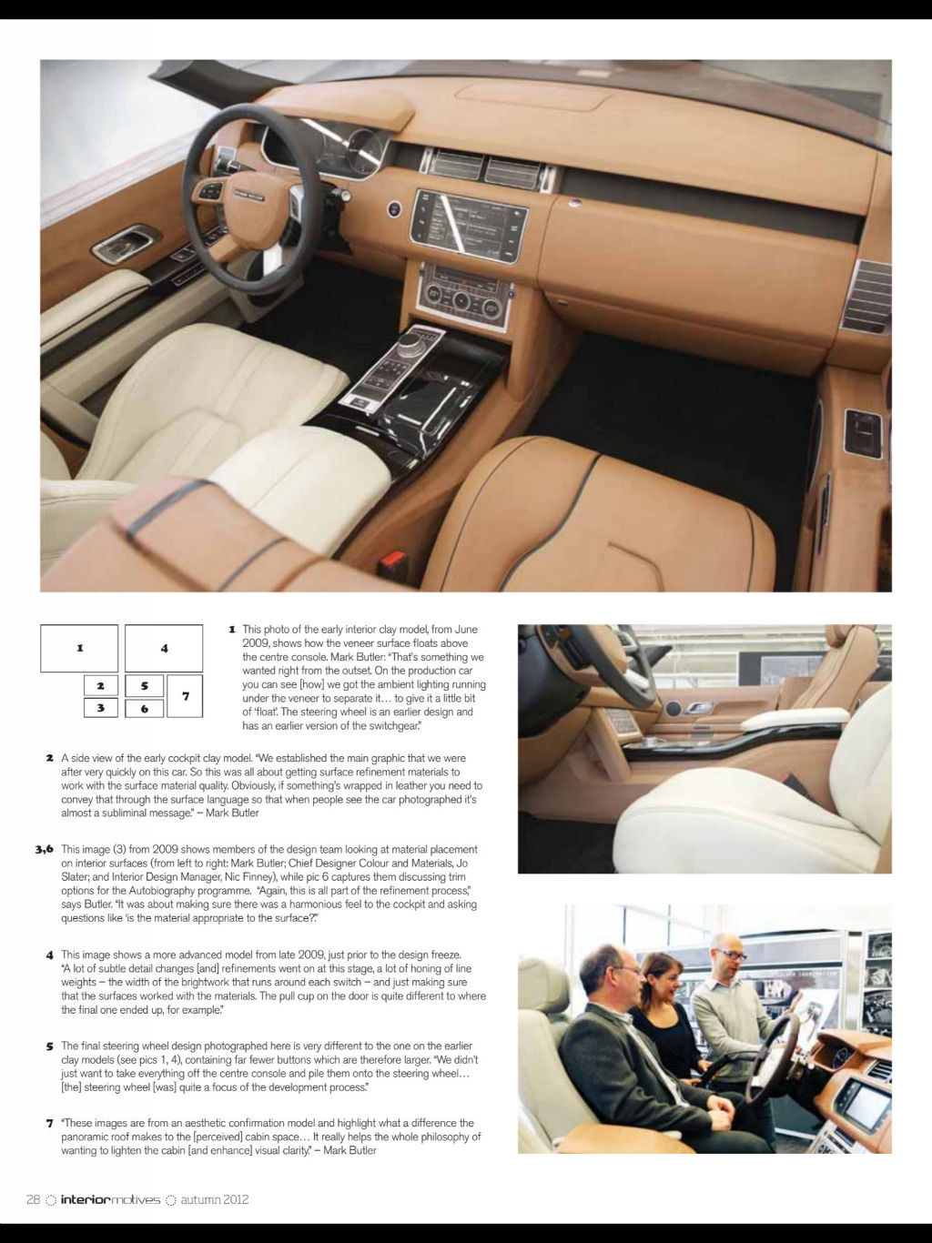 two thousand and twelve，magazine，Automotive interior，