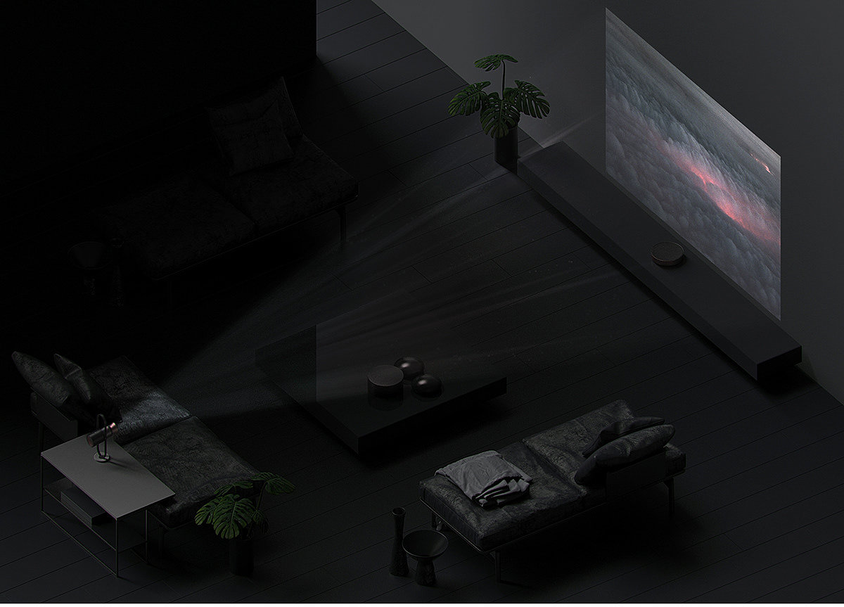 intelligence，Home Furnishing，Wireless technology，Projector，