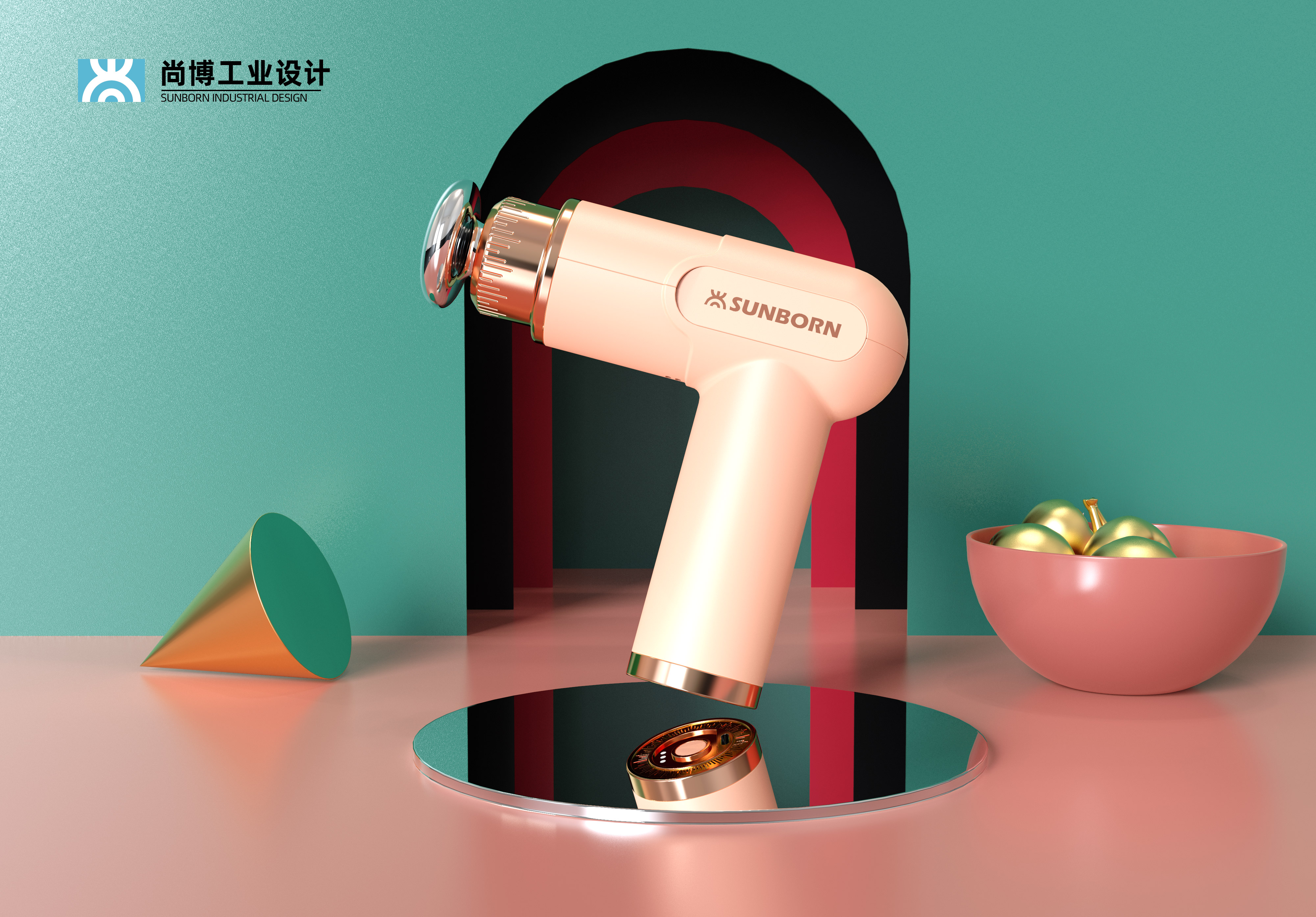 Fascia gun，Mini fascia gun，Fitness Equipment，female sex，