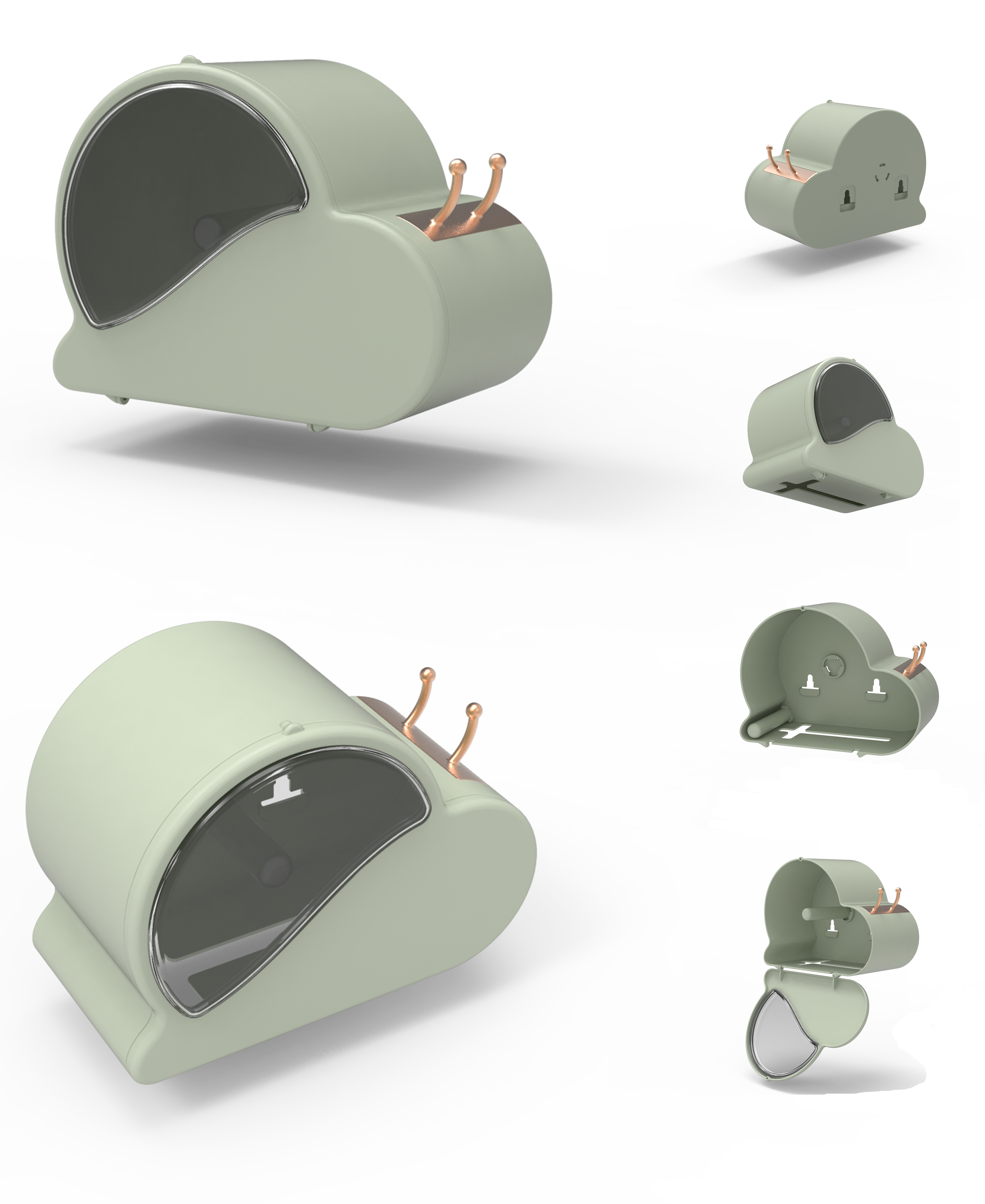 Washcloth storage，Tissue storage，Multifunctional storage，