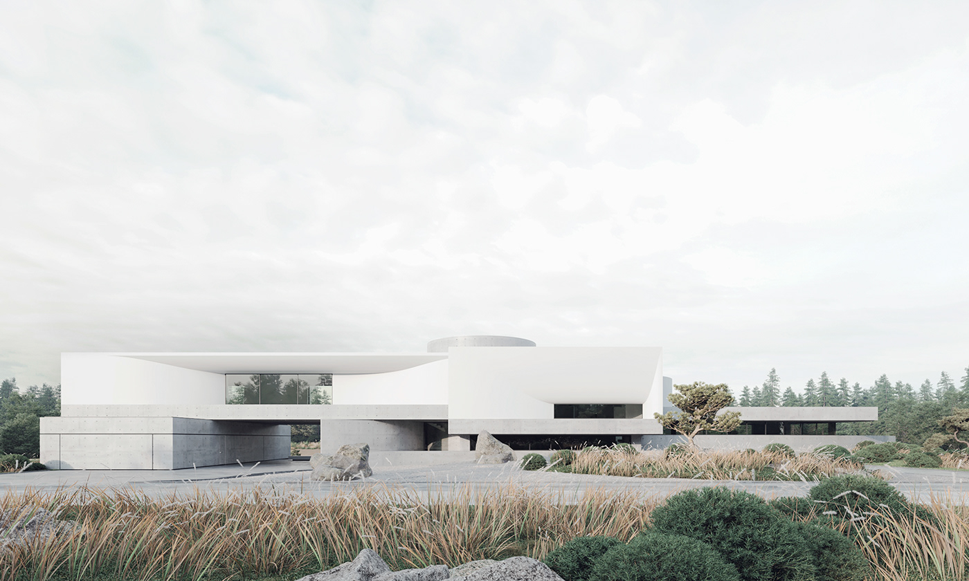 Architecture，white，Simplicity，