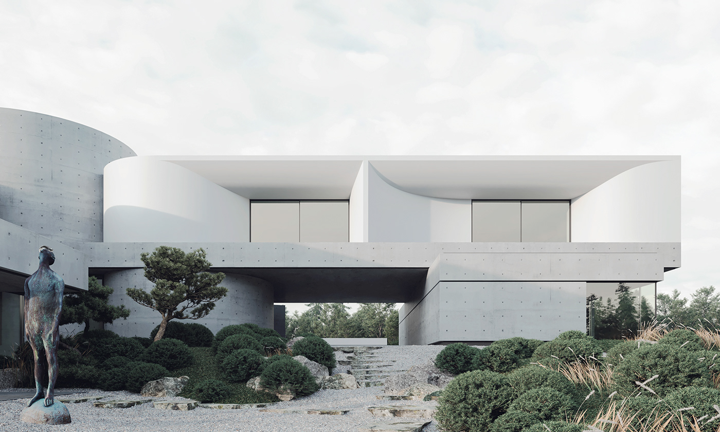 Architecture，white，Simplicity，