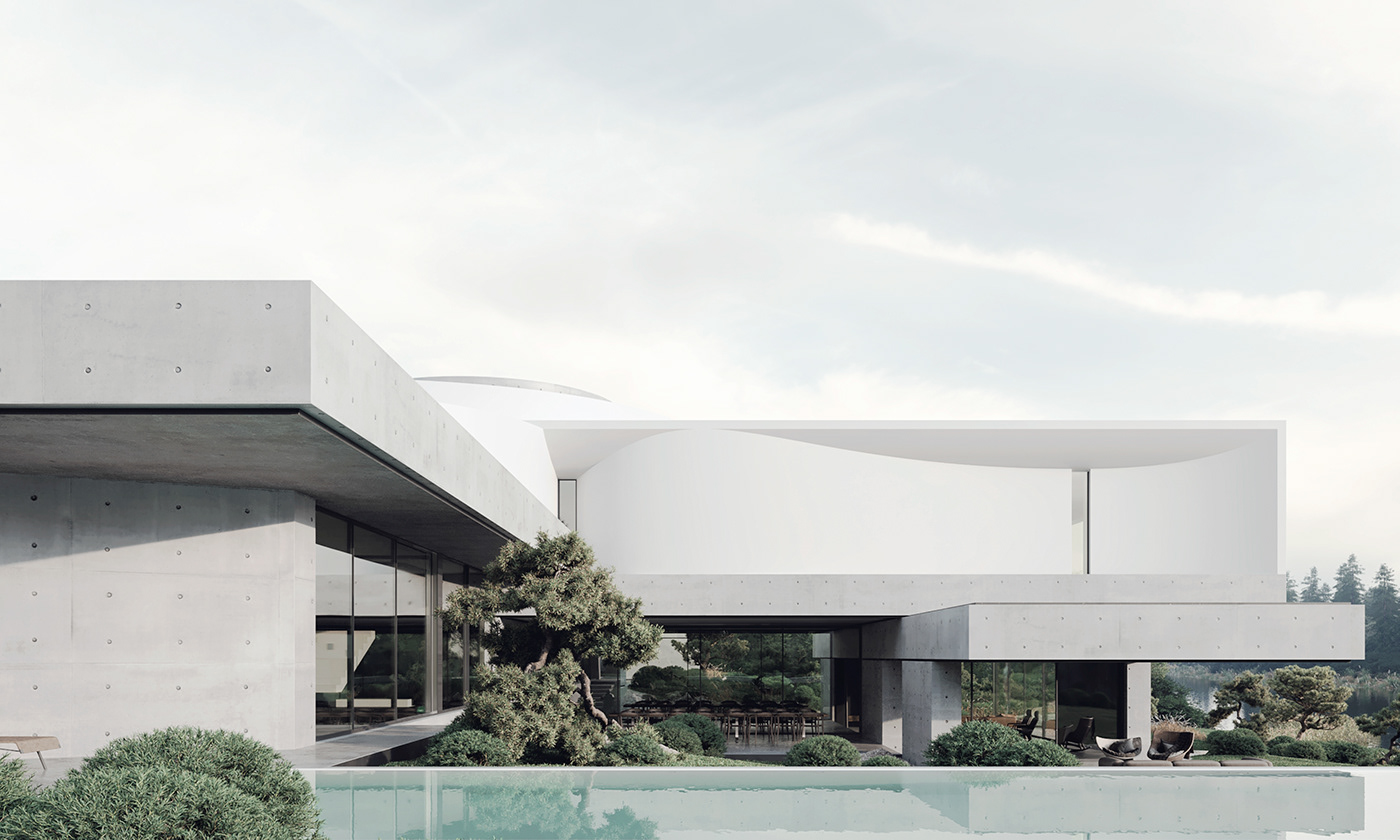 Architecture，white，Simplicity，