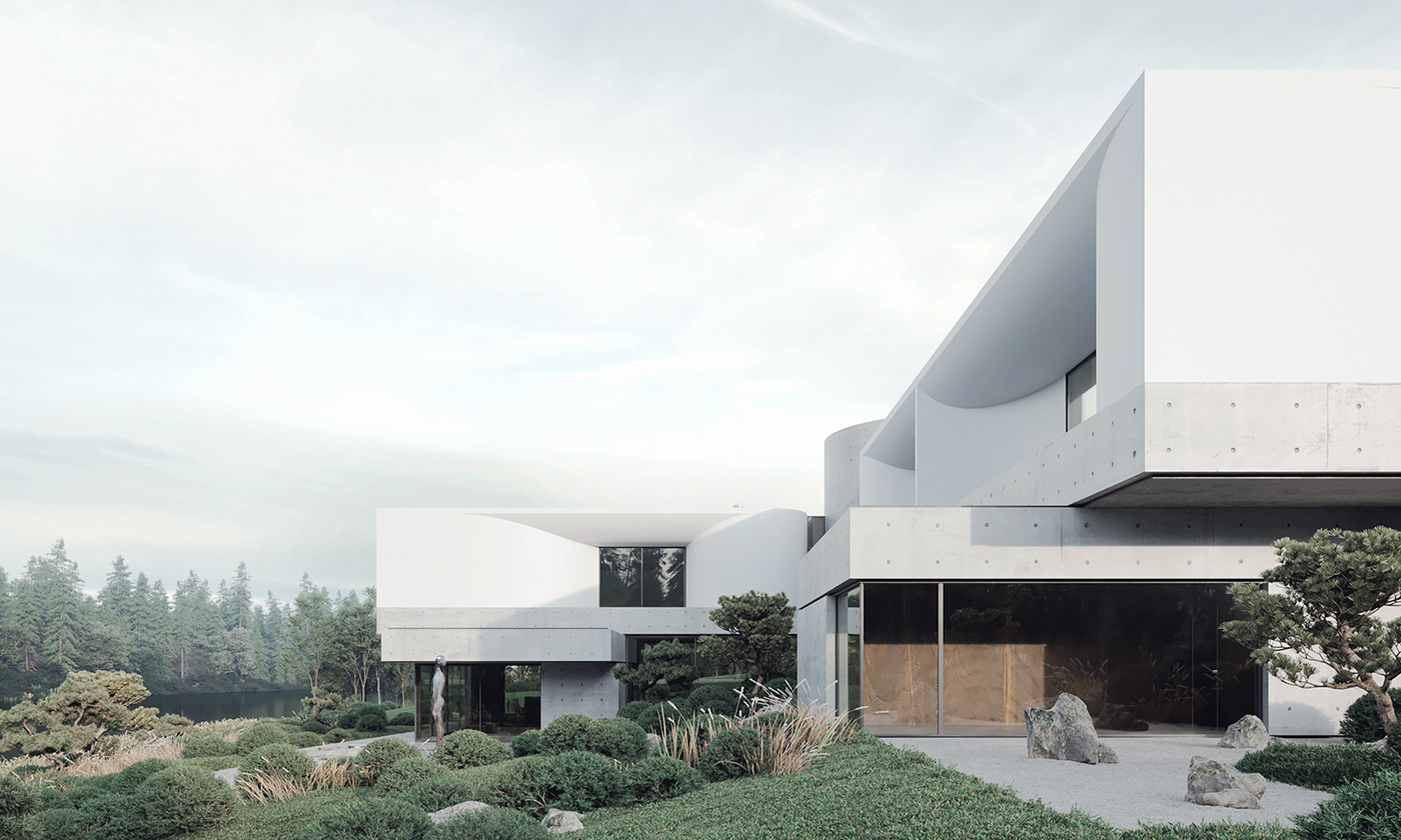 Architecture，white，Simplicity，