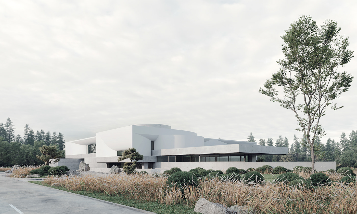 Architecture，white，Simplicity，