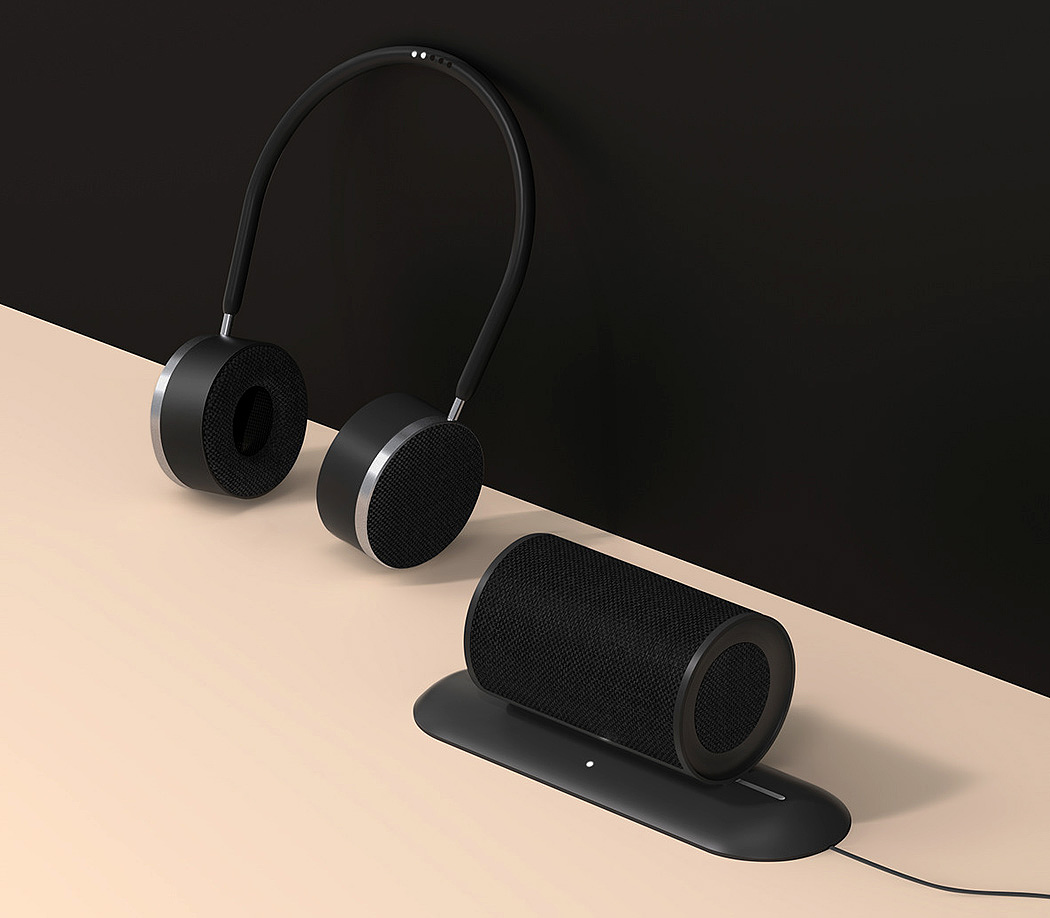 speaker，headset，music，combination，