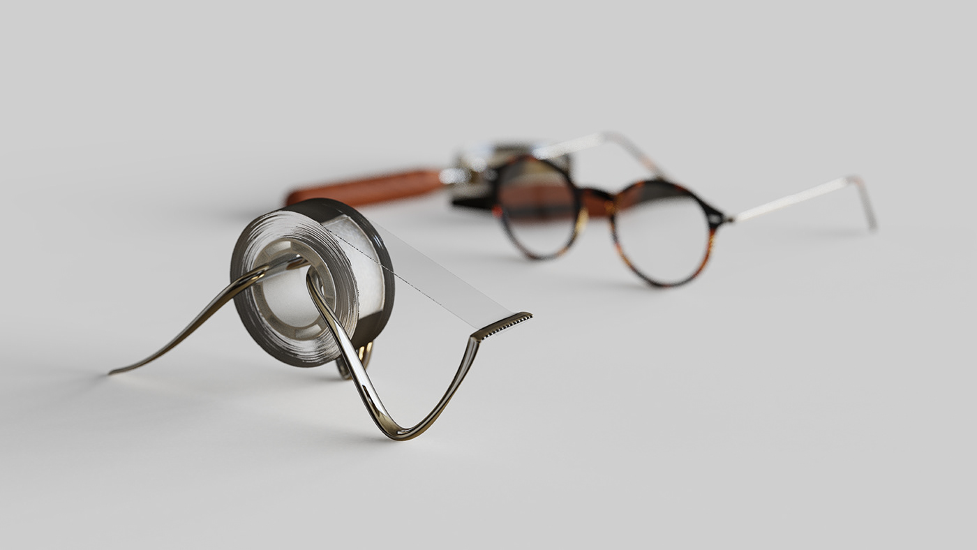 adhesive tape，distributor，to work in an office，Receive，