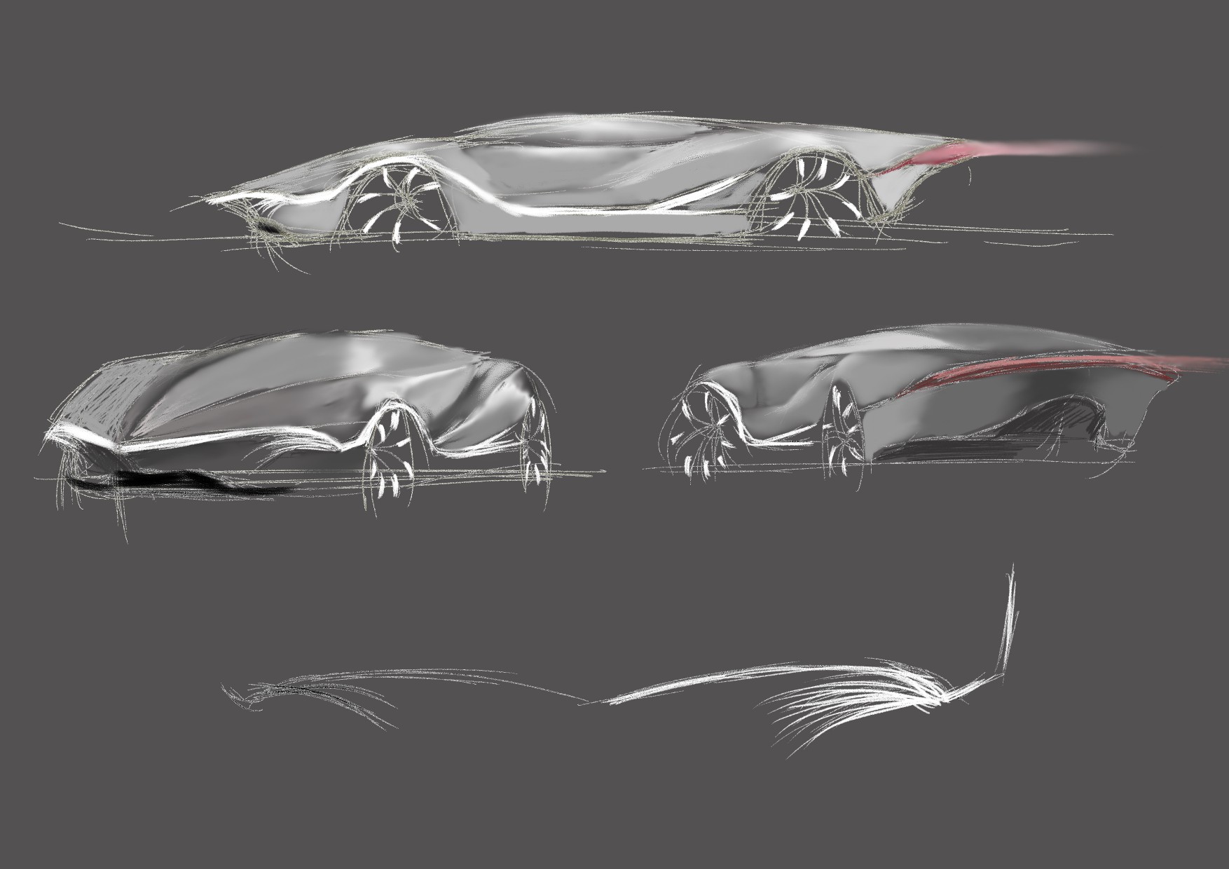 automobile，Hand drawn，Design，Concept Car，