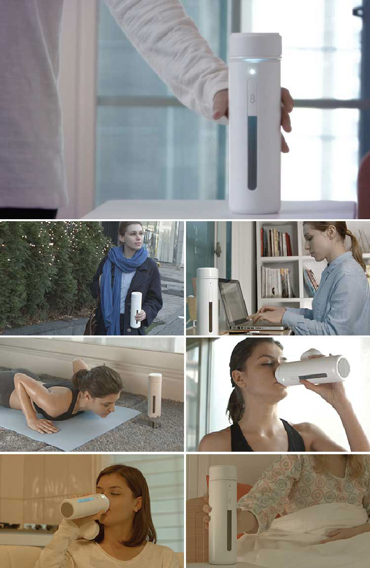 Water cup，Simplicity，intelligence，white，