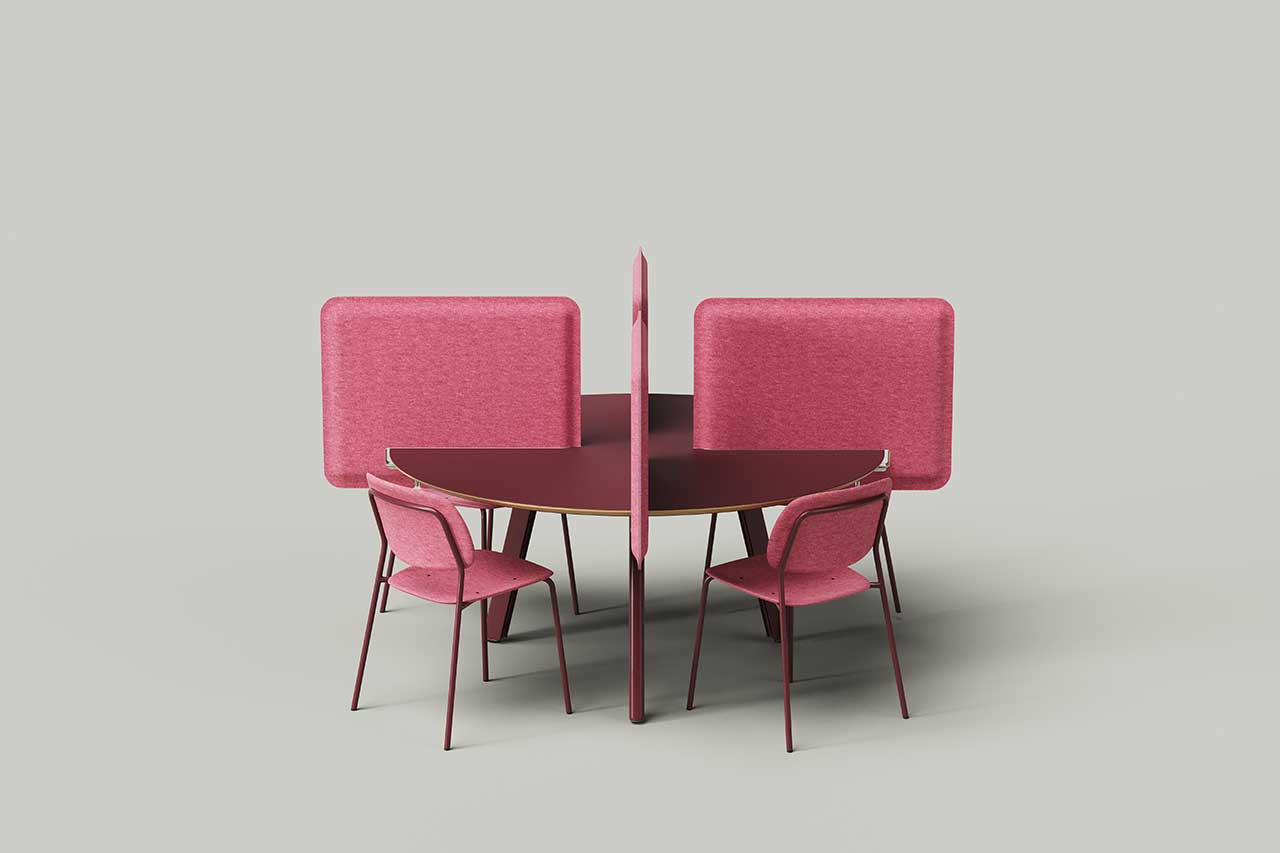 Tables and chairs，Soft distance，security，