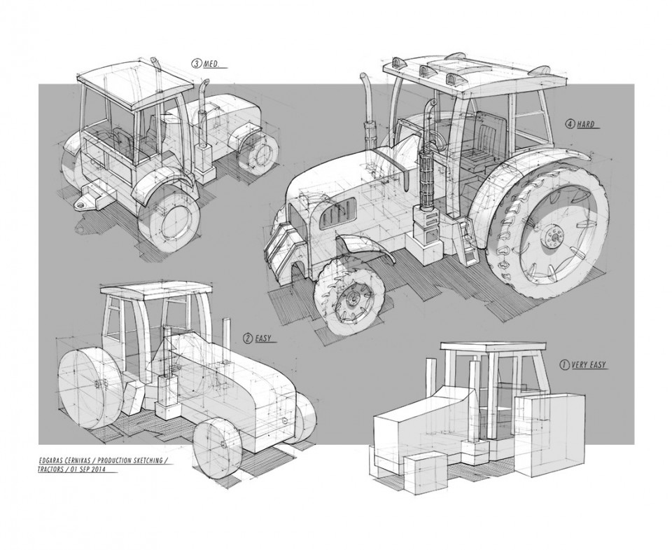 Collection，Concept Car，Hand drawn，
