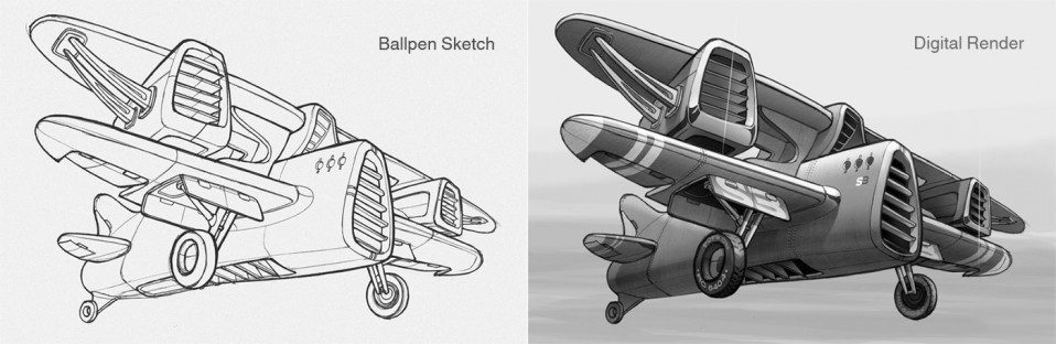 Collection，Concept Car，Hand drawn，