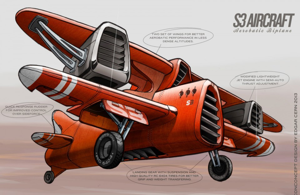 Collection，Concept Car，Hand drawn，