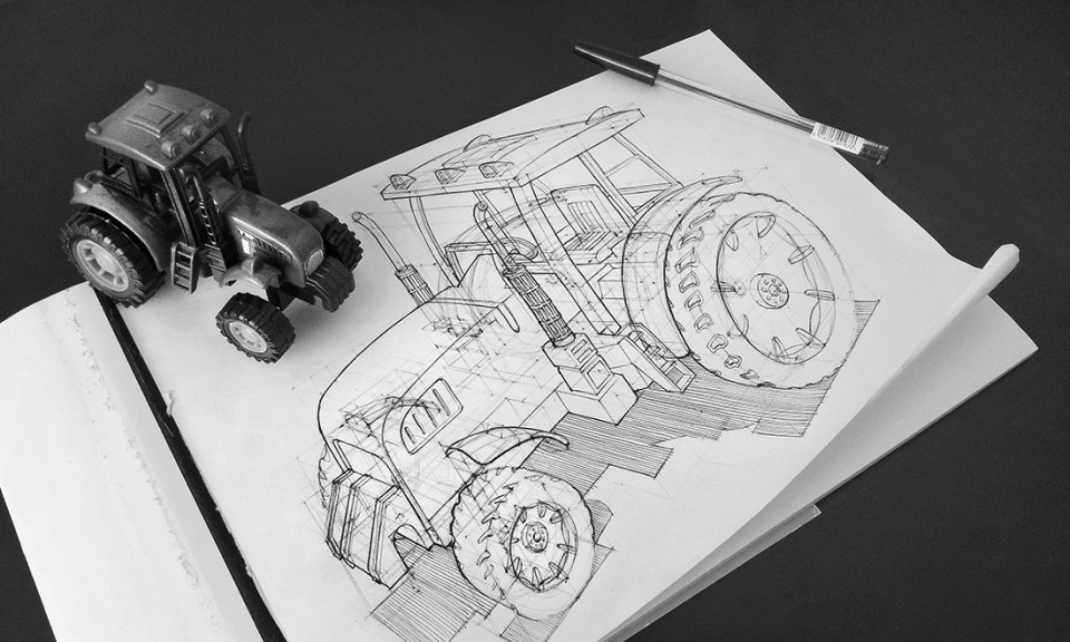 Collection，Concept Car，Hand drawn，