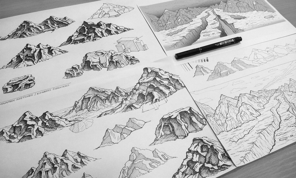 Collection，Concept Car，Hand drawn，