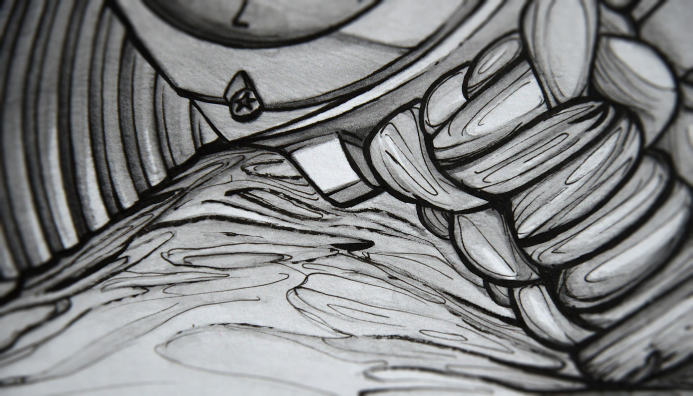Little picture book of the great God，Wrist watch，Hand drawn，