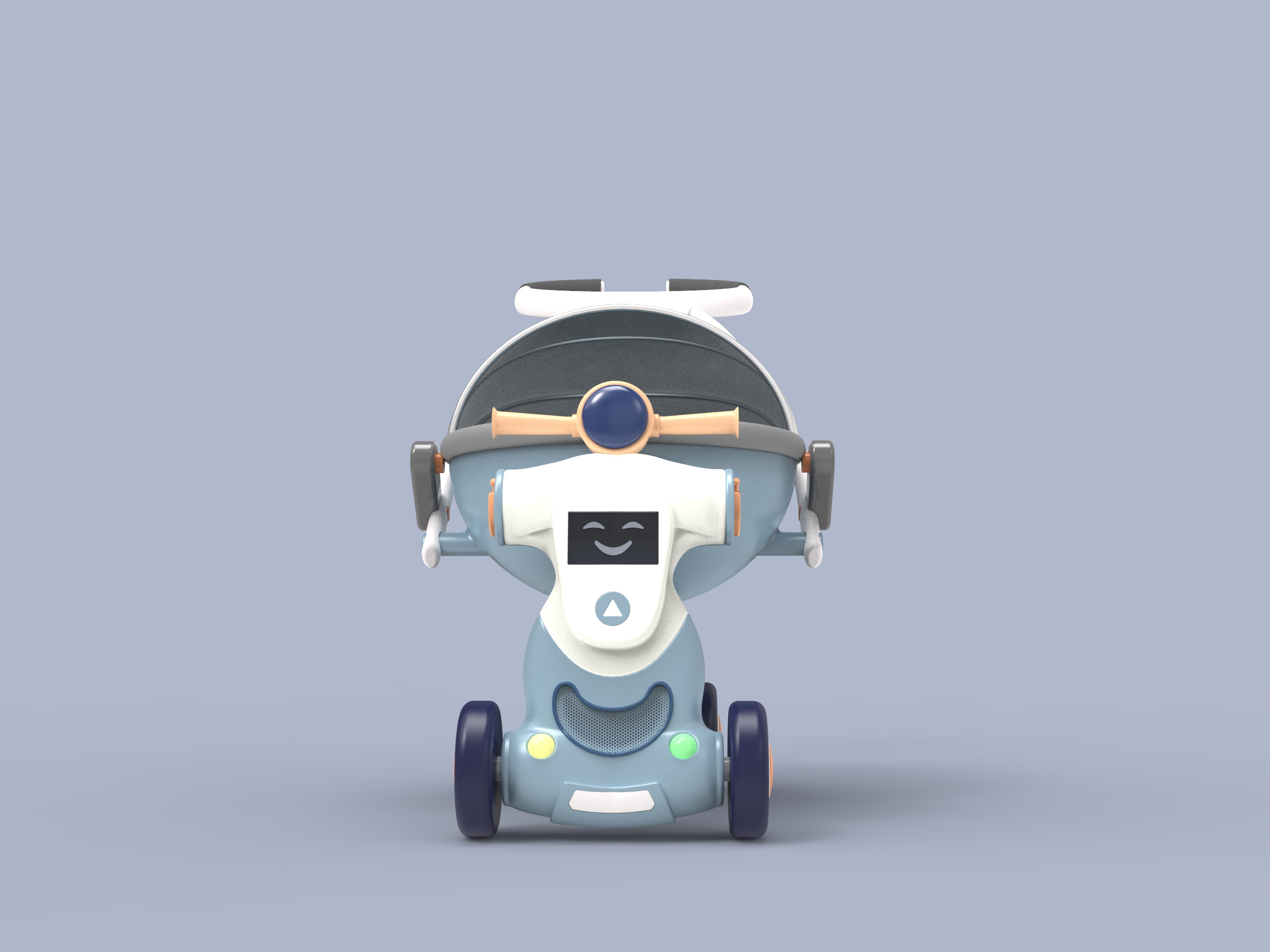 Stroller, model, rendering，