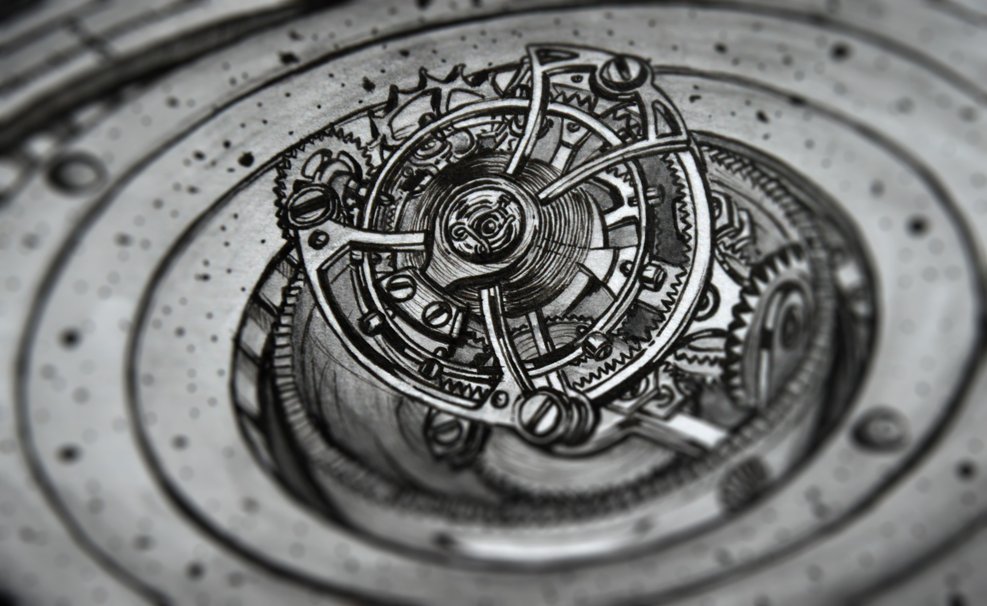 Little picture book of the great God，Wrist watch，Hand drawn，