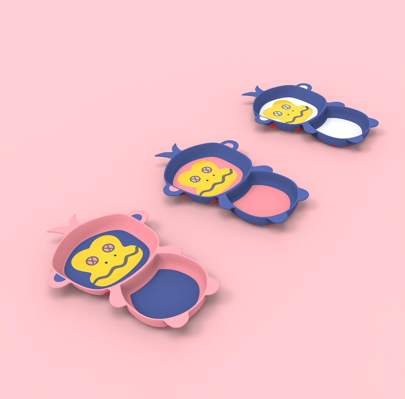 Plates, children，