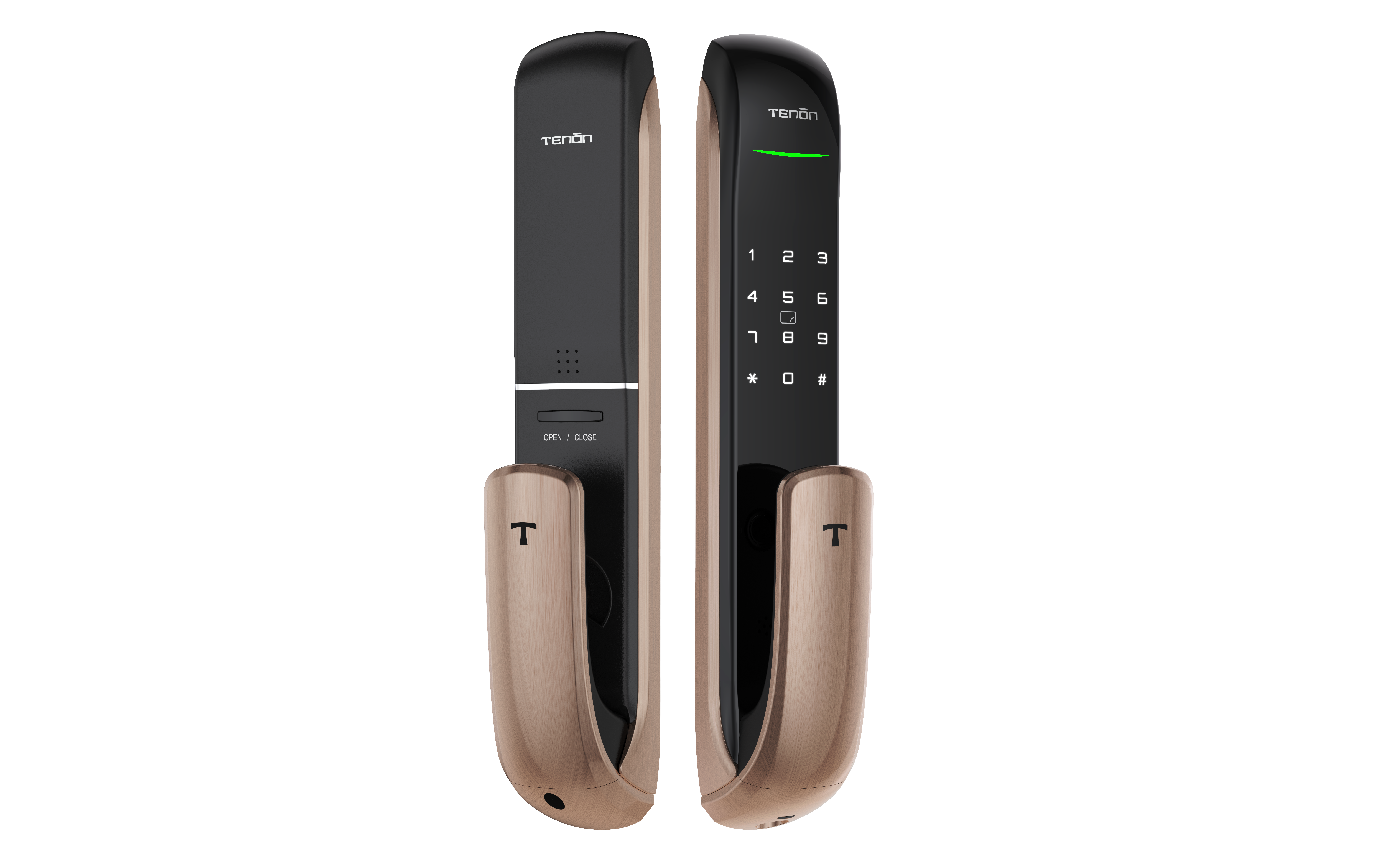 Fingerprint lock，Intelligent lock，Smart home，product design，industrial design，Asia Pacific Tianneng，