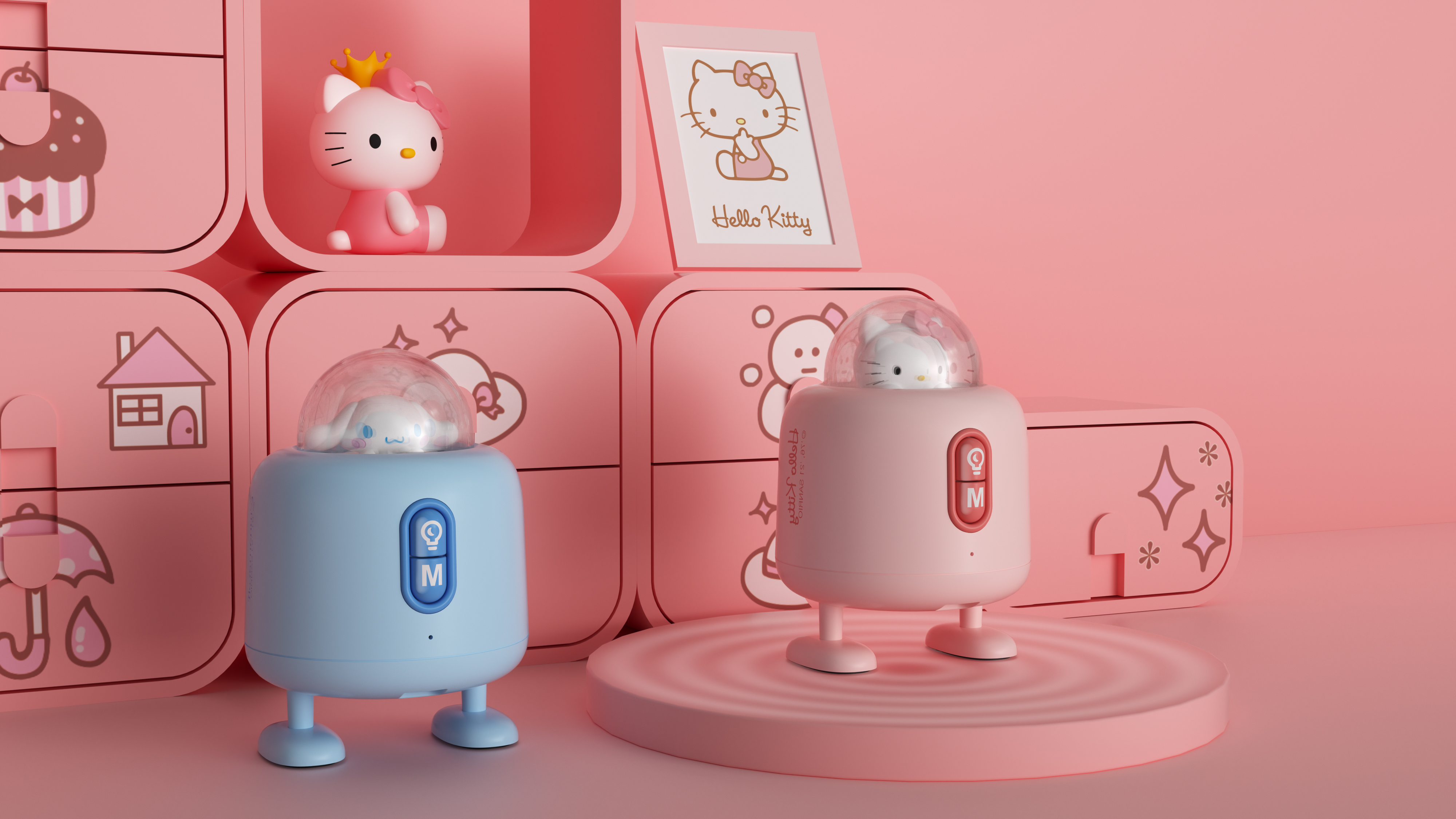 Bluetooth Speaker ，Hello Kitty，IP products，Night light，
