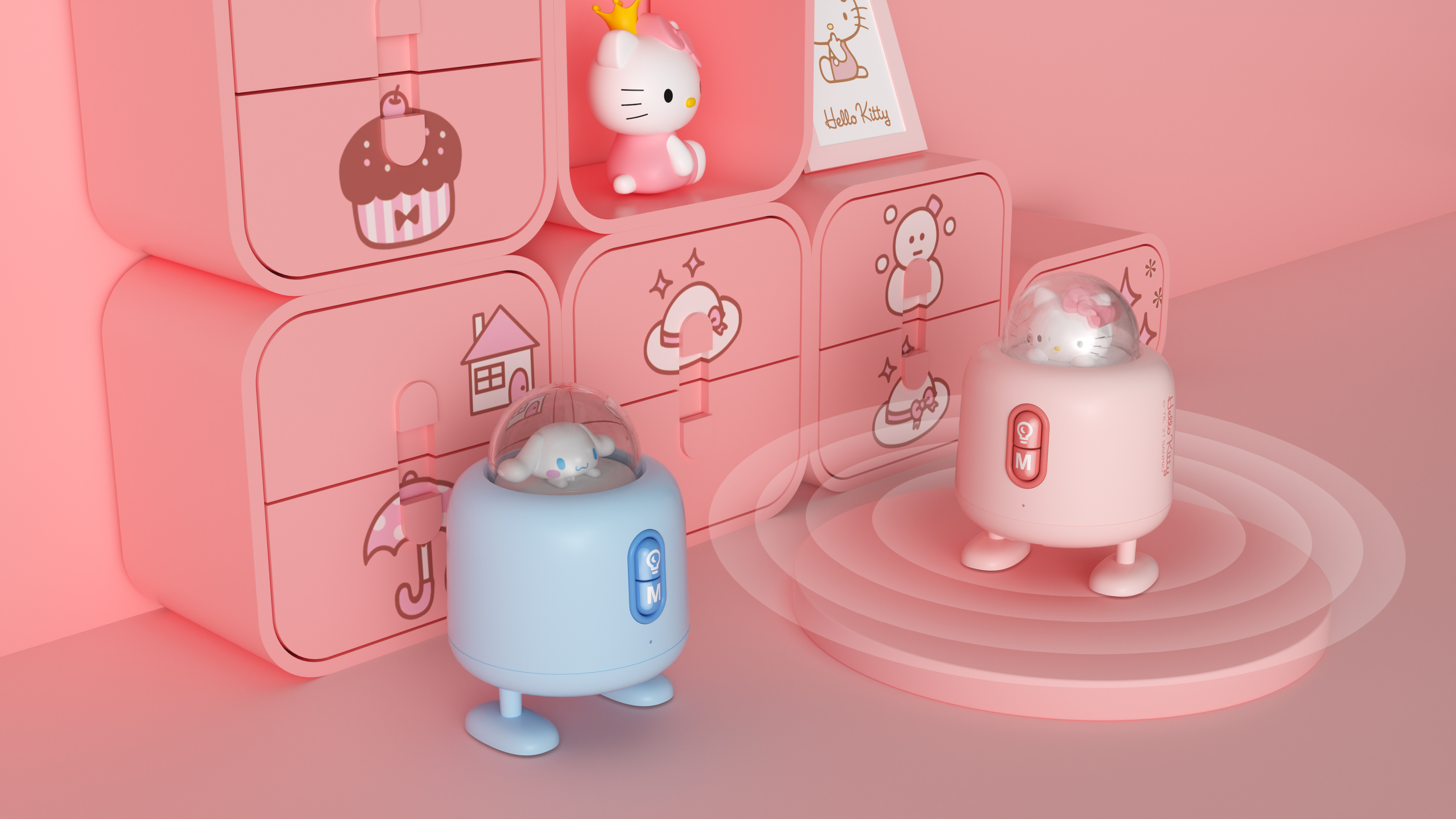 Bluetooth Speaker ，Hello Kitty，IP products，Night light，