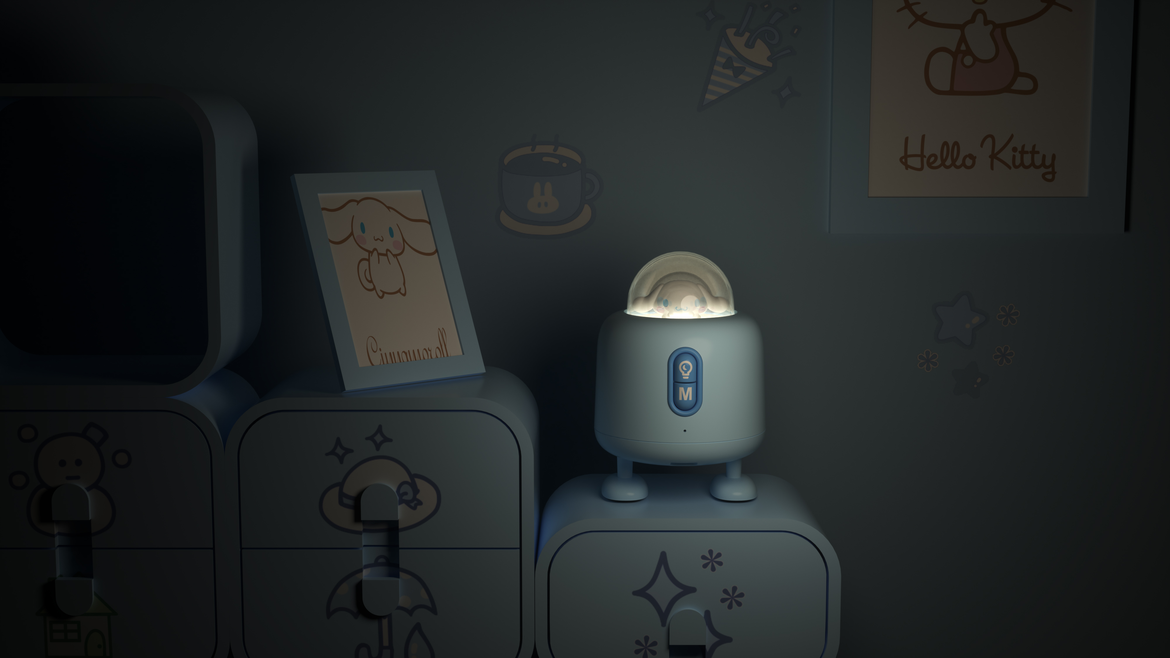 Bluetooth Speaker ，Hello Kitty，IP products，Night light，