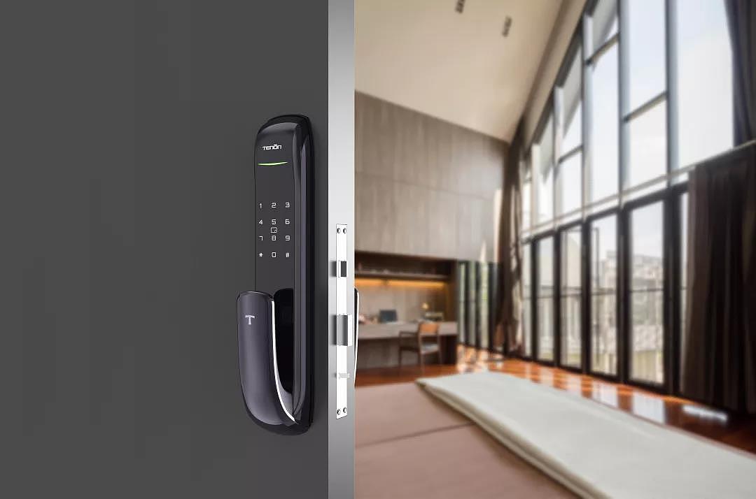 Fingerprint lock，Intelligent lock，Smart home，product design，industrial design，Asia Pacific Tianneng，