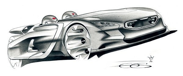 Hand drawn，Render，sign，Tandem ，racing，conceptual design，