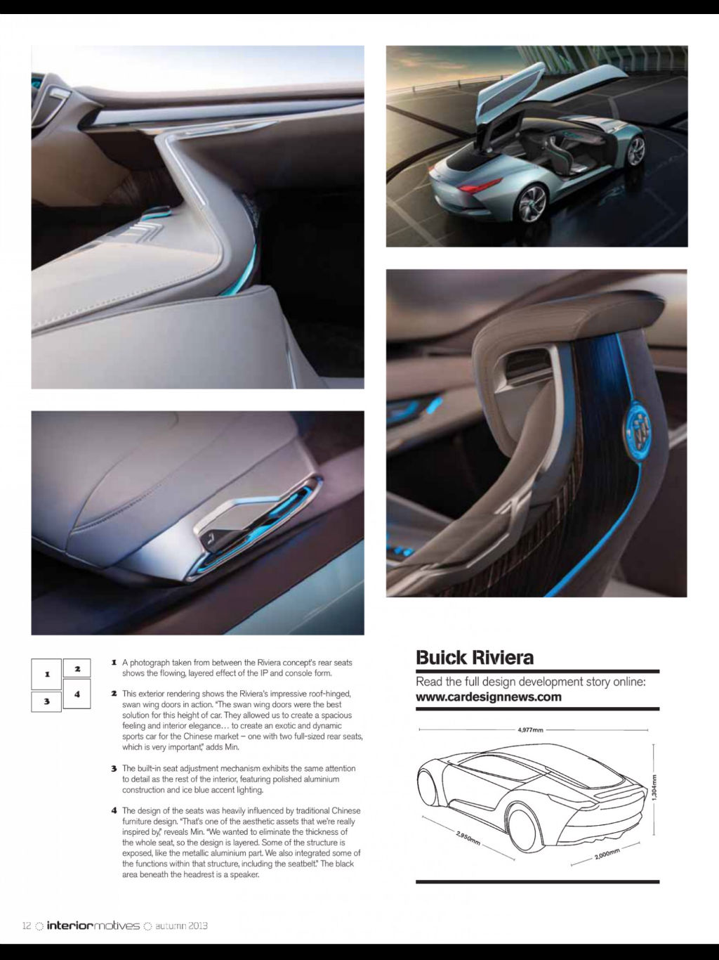 Automotive interior，magazine，two thousand and thirteen，