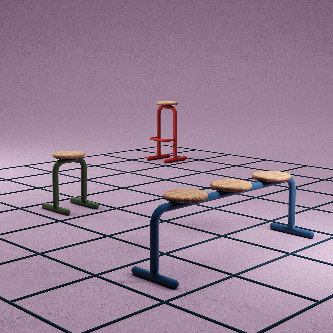 chair，stool，color，cgi，