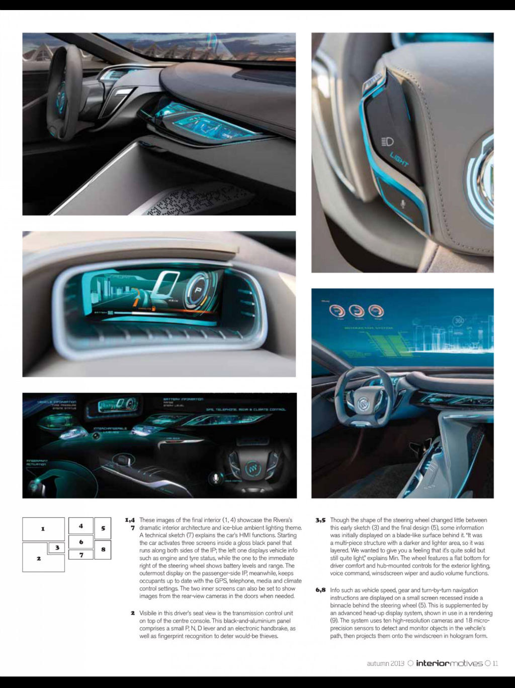 Automotive interior，magazine，two thousand and thirteen，
