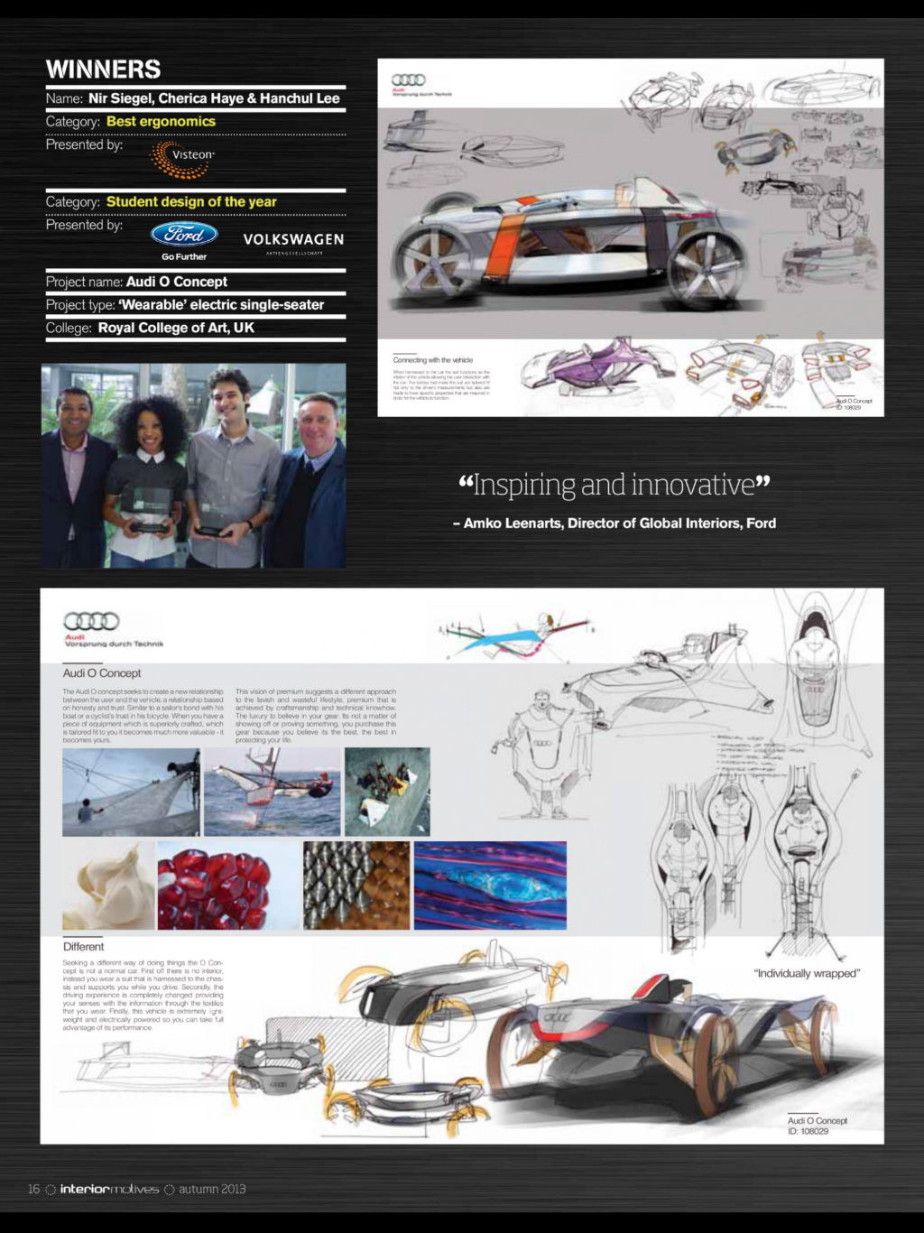 Automotive interior，magazine，two thousand and thirteen，