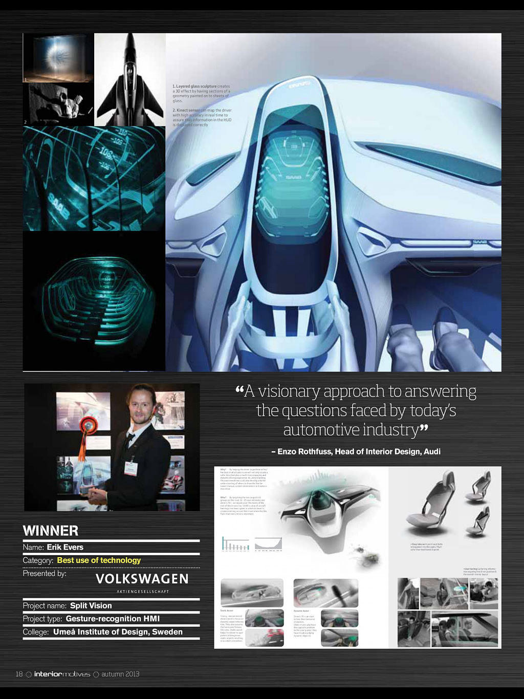 Automotive interior，magazine，two thousand and thirteen，