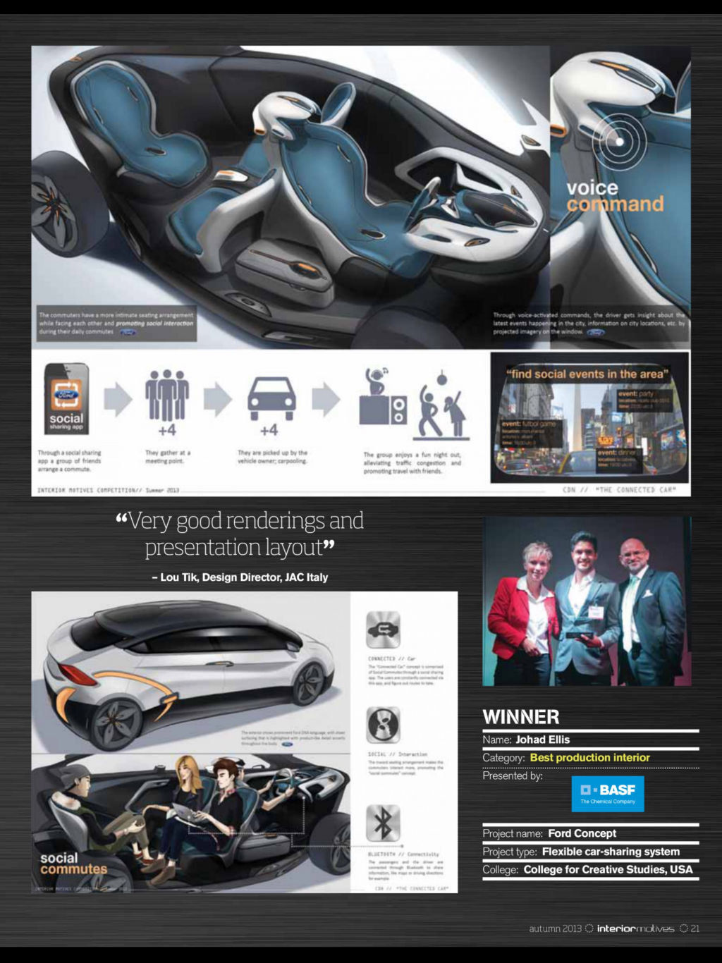 Automotive interior，magazine，two thousand and thirteen，