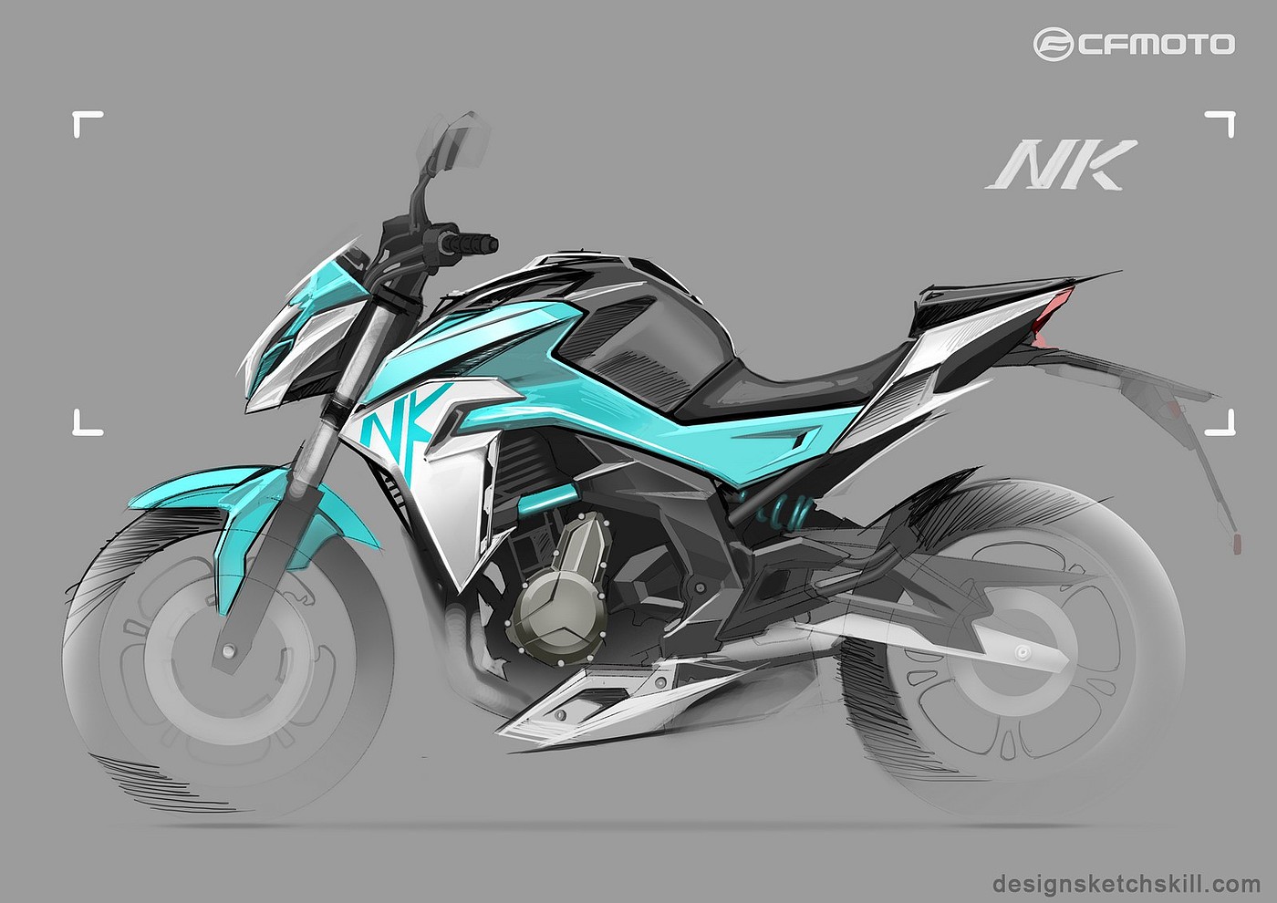 Automobile creative hand drawing，Hand drawn，originality，automobile，Design，industrial design，
